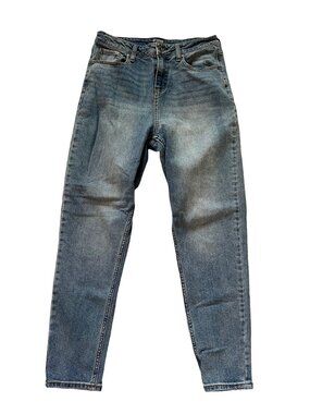 HT Denim Mom Jean Blue Jeans Women's Size 5 Straight Leg Y2K 90s